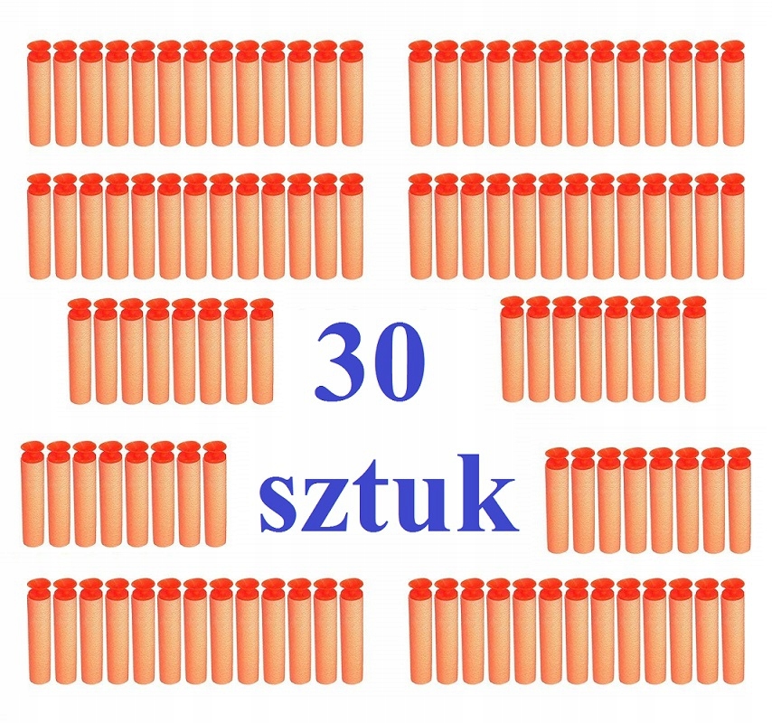 

Strzałki piankowe Naboje do Nerfa 30 szt