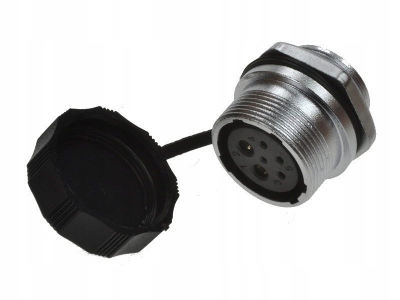 

Gniazdo 6 pin IP67 5A 500V Weipu