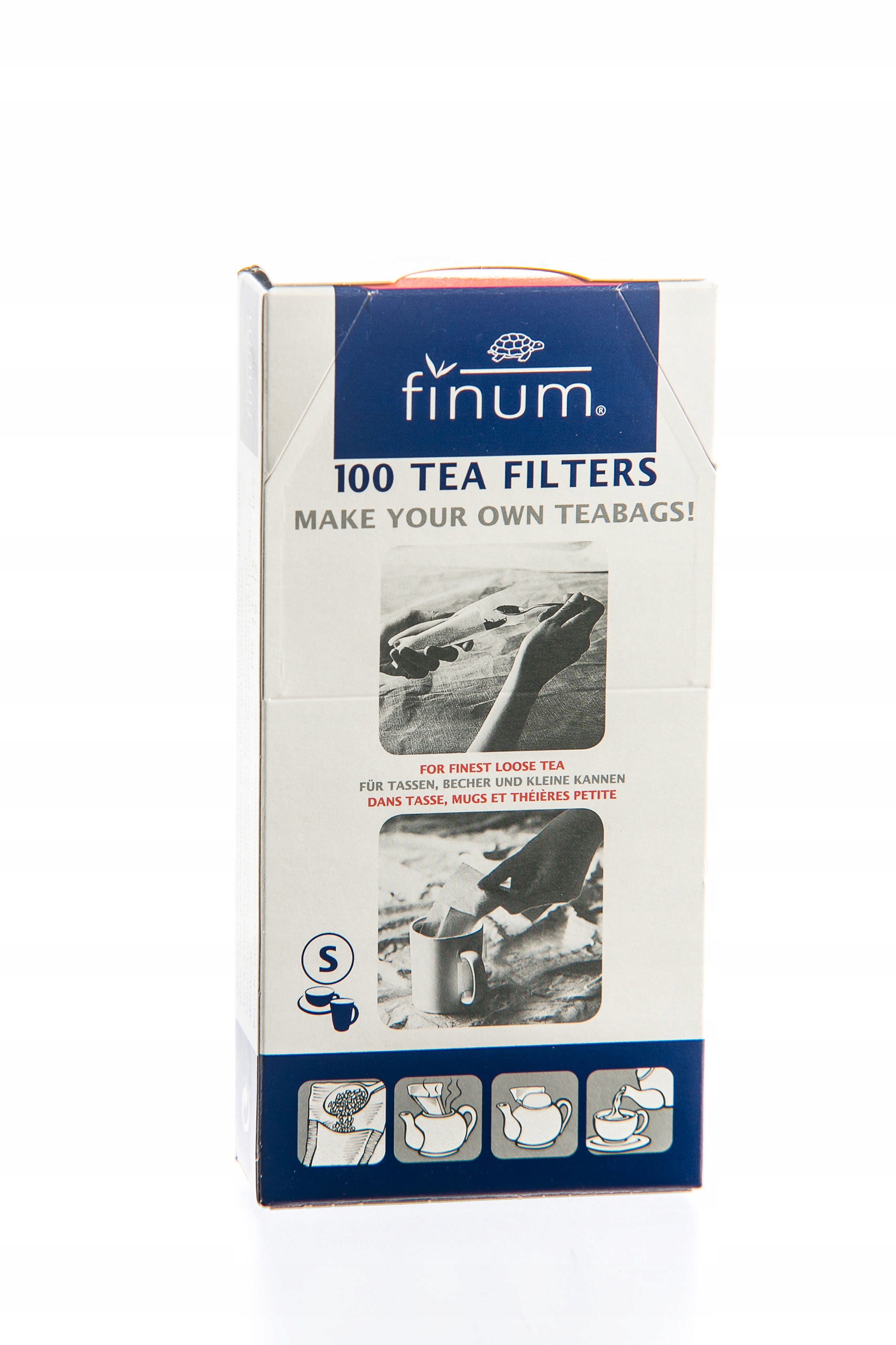 Filtry papierowe Finum S (małe) 100szt. x10szt