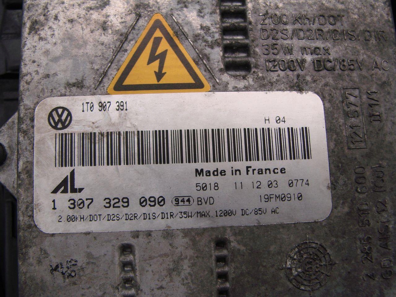 Frontscheinwerfer VW Touran 1T 1T0941032D LED Rechts Scheinwerfer Headlight - Thumbnail 8