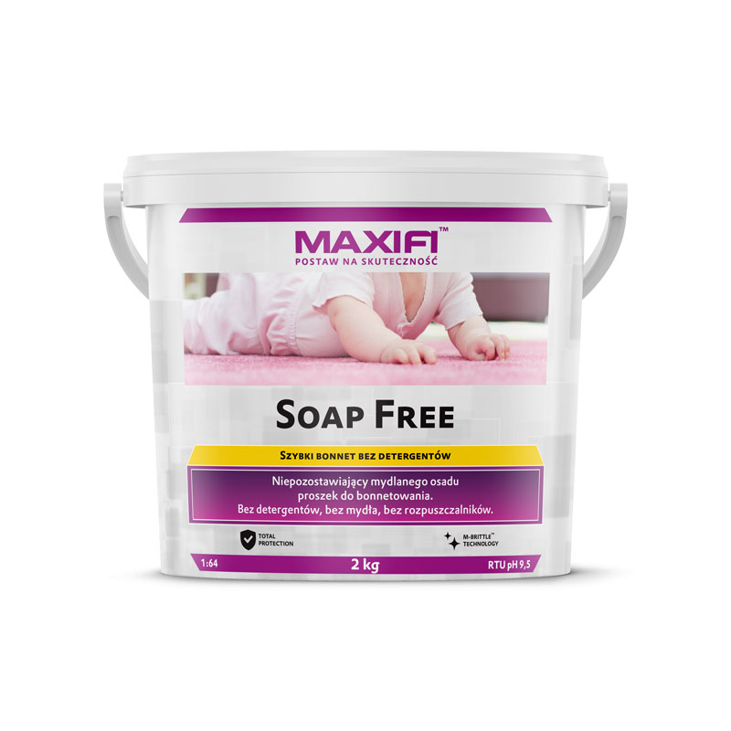 Maxifi Soap Free 2 кг для мытья ковров обивки!