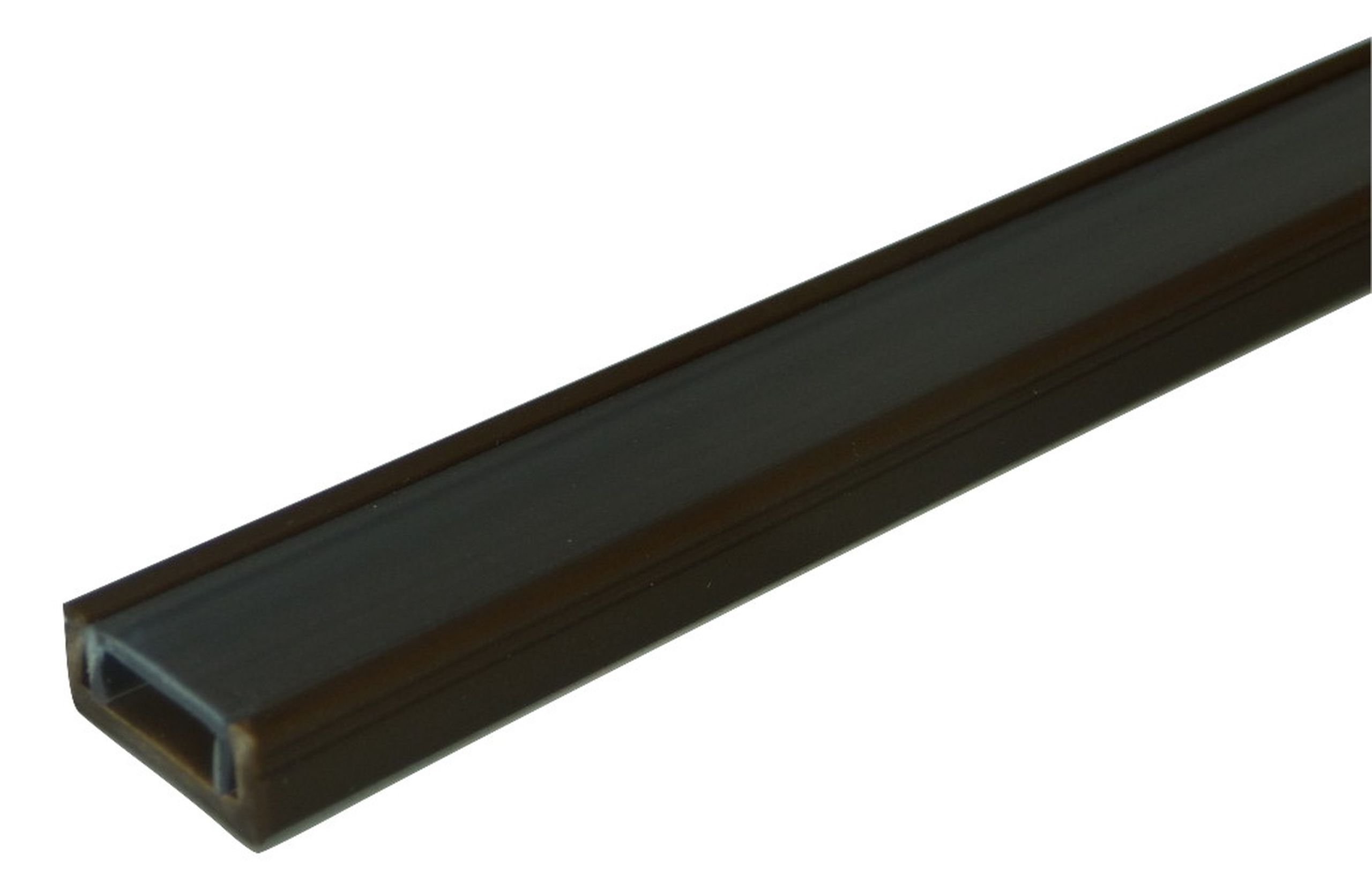 Профиль для светодиодной ленты черный 2м