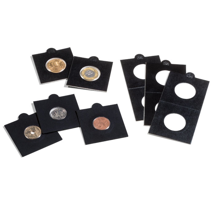 

Holdery Na Monety Leuchtturm 25 Szt 32,5MM Czarne