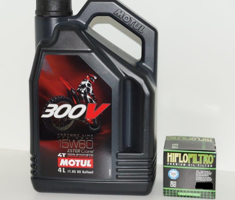 OLEJ MOTUL 300V FILTR OLEJU YAMAHA RAPTOR 700