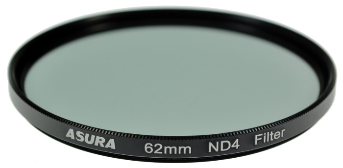 Полный серый фильтр 62 мм оптическое стекло NDX4 ASURA