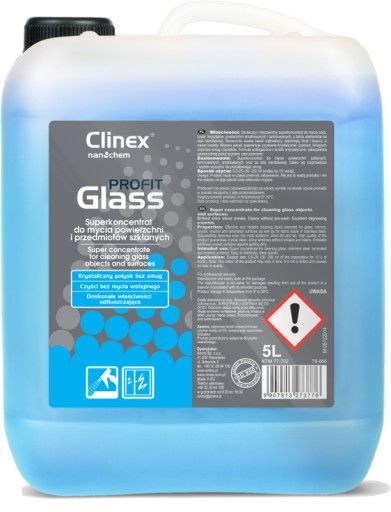 

Koncentrat do mycia szyb Clinex Glass Profit 5L