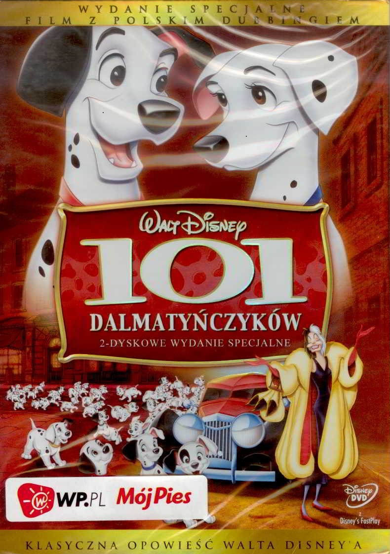 [DVD] 101 DALMATÍNCOV (fólia) 2 DVD - ŠPECIÁLNE VYDANIE