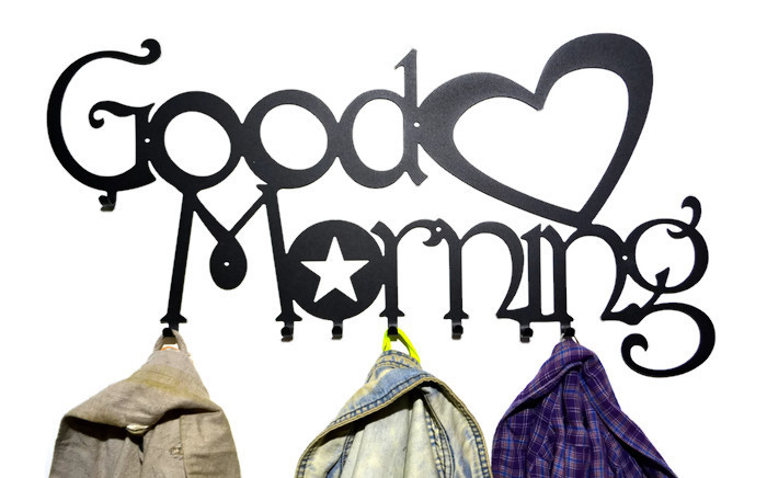 

Wieszak Good Morning ! Do Restauracji / Biura %hit
