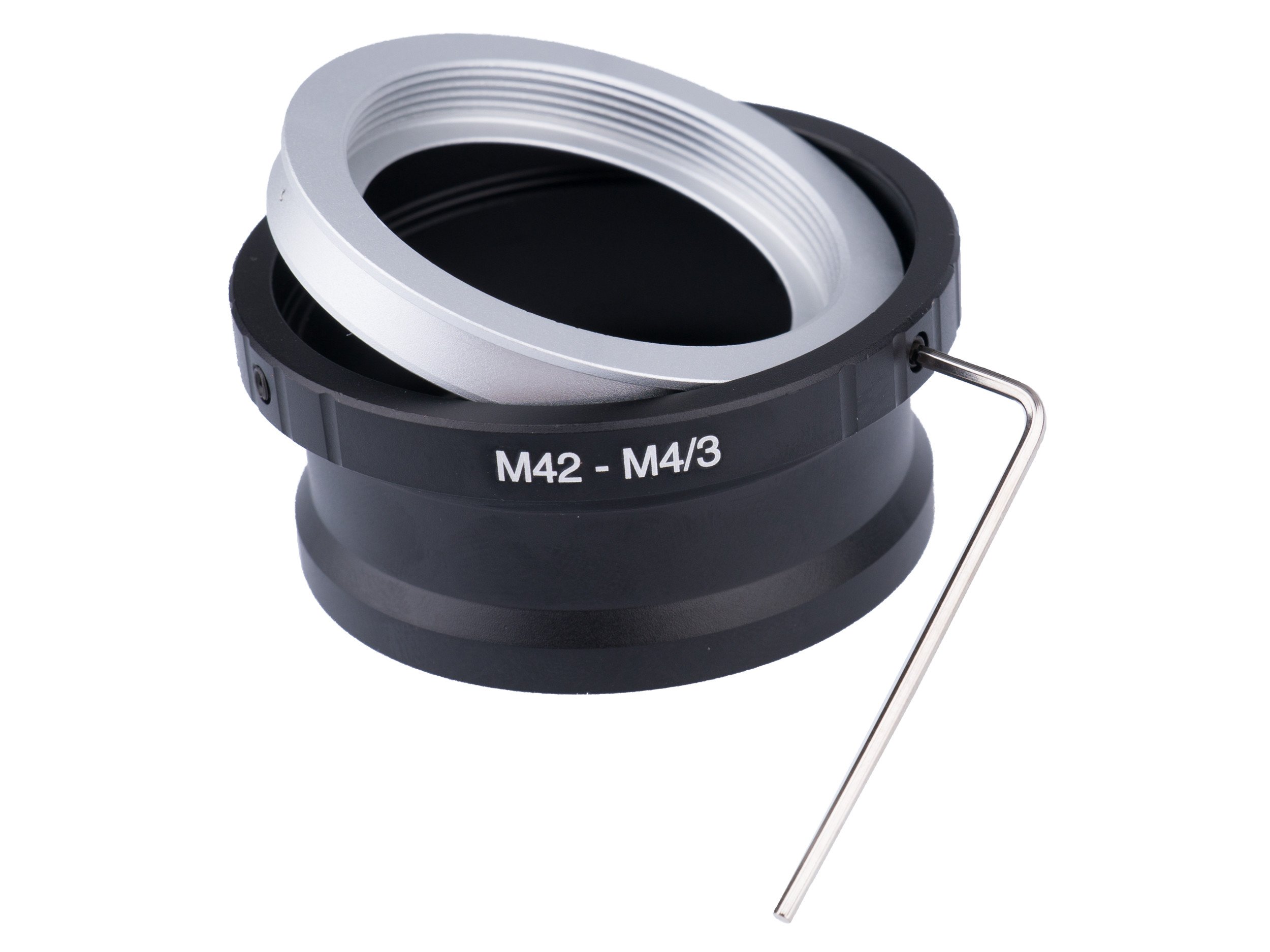

Adapter Lumix, Olympus Pen micro 4/3 - M42 + klucz