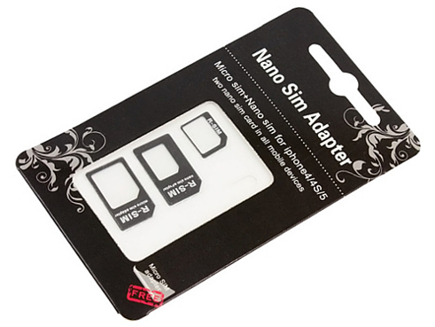 

Adapter Nano Micro Sim Iphone Htc Sony Lg Gsm 4w1