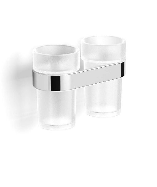 Stella Soul držiak s dvoma pohármi 06.412 chróm