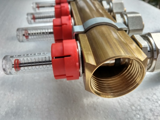 ROZDZIELACZ 5 DO PODŁOGÓWKI + ZŁĄCZKI PEX 16 WARTO Marka Gepox