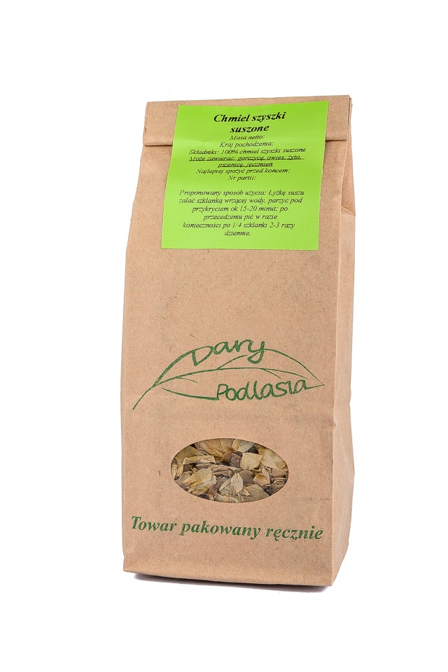 

Chmiel szyszki chmielu -Zioła -200g- Dary Podlasia