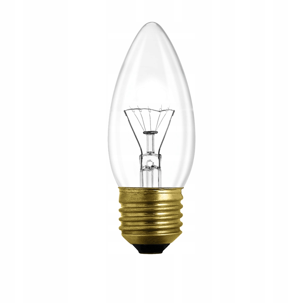 

Żarówka tradycyjna świeczka E27 40W 230V