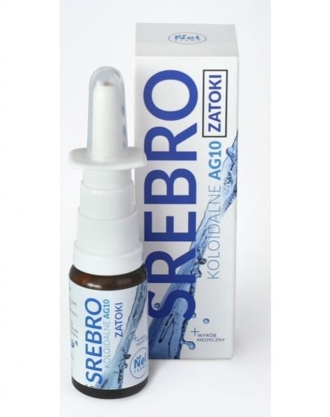 

Spray D/nosa Srebro Koloidalne AG10 Zatoki 15ML