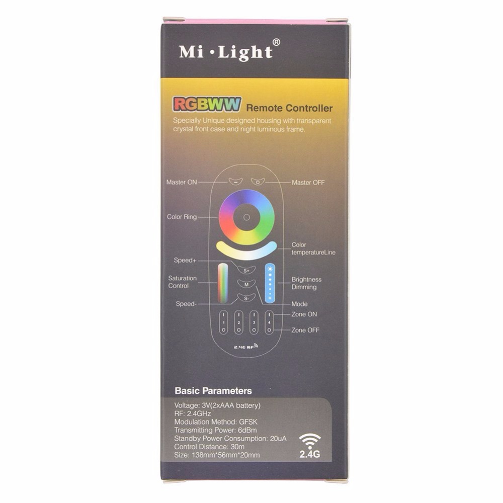 Pilot Kontroler RGB/RGBW+CCT 4-strefowy Dotyk Marka LED-ONE