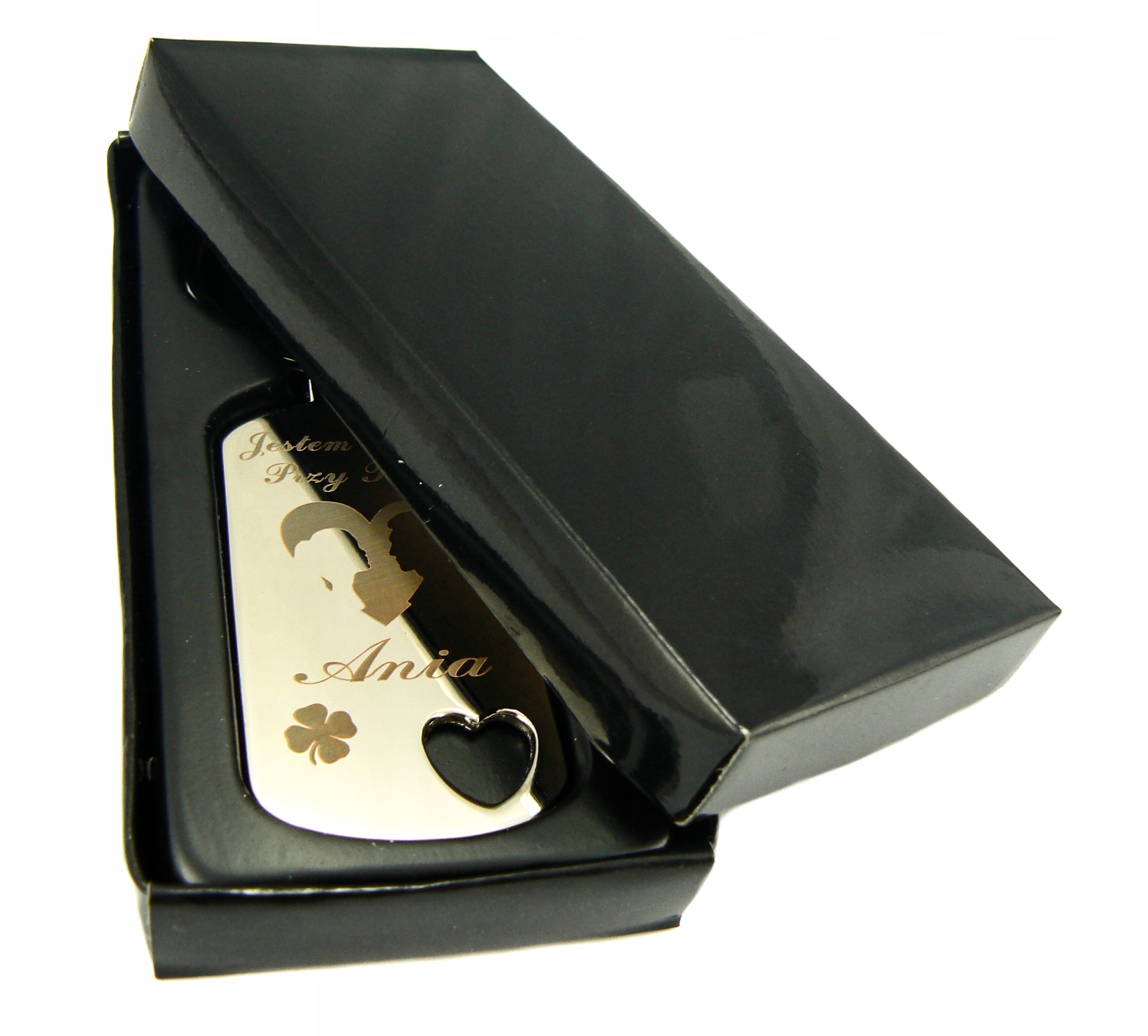 Brelok GRAWER PREZENT niesmiertelnik serduszko Marka inna