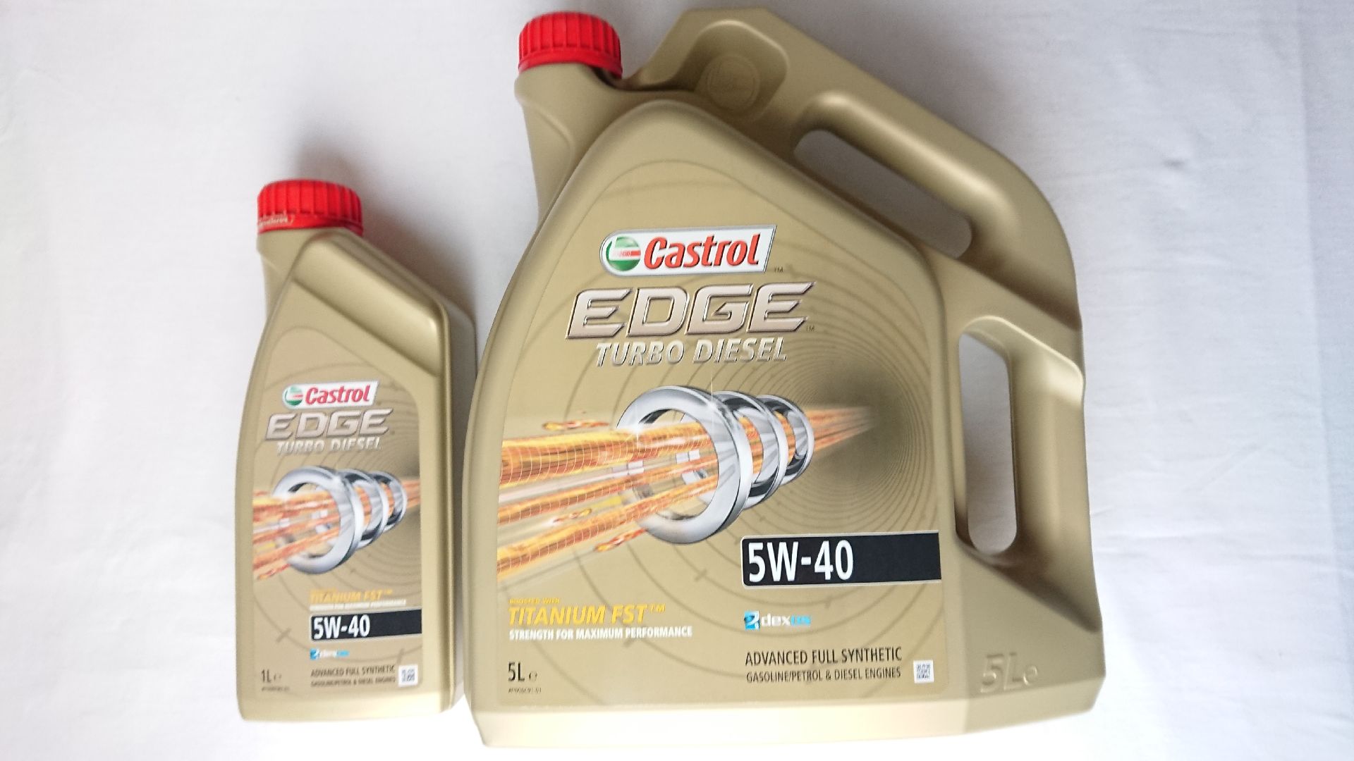 OLEJ CASTROL EDGE TURBO DIESEL 5W40 6L SYNTETYK