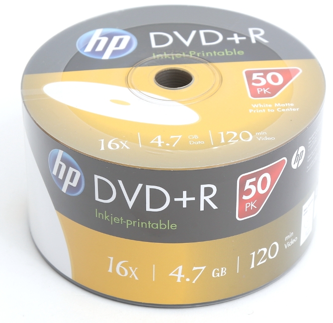 

Hp płyty Dvd+r 4,7GB Foto Printable 50szt