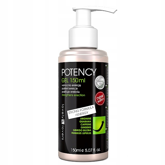 POTENCY GEL LL GÉL AZ ERŐS ERECIÓS POTENCIÁL AJÁNLÁSÁRA Márka Lovely Lovers