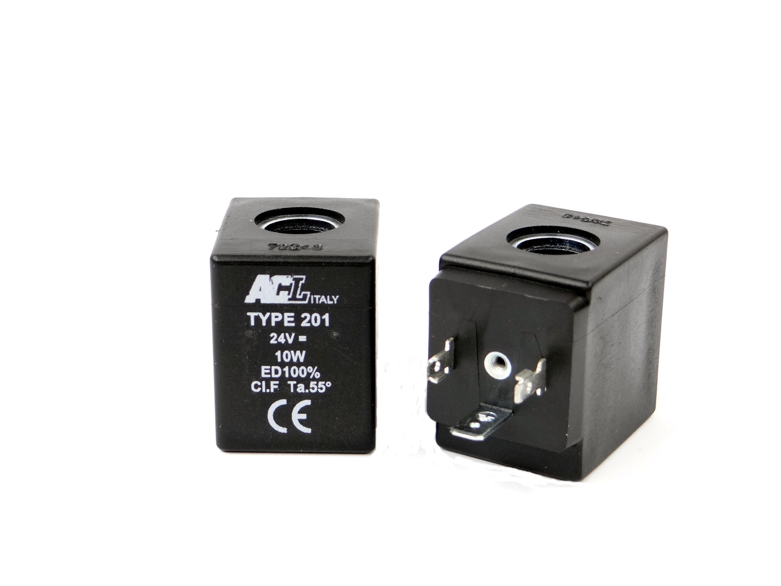 Cewka Acl 201 do Elektrozaworu 24V DC 10 Wat Fi 13,2 mm