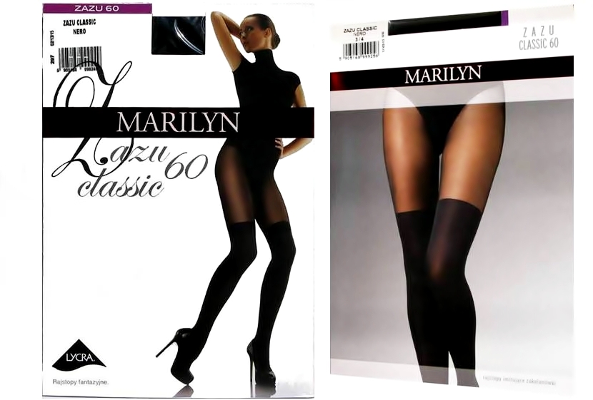 

Marilyn Zazu Classic 60 Rajstopy jak pończochy 1/2