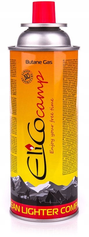 

Gaz Elico 393ml Do Palnik Gazowy Zapalniczka EN417
