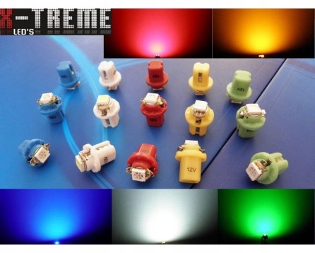 Żarówka R5 T5 Hyper LED 1,2 - 2W MEGA MOCNE 3xCHIP EAN (GTIN) 5412810284412