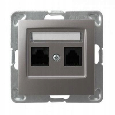 Titanová zásuvka GPK-2Y/K/m/23 Impression Ospel