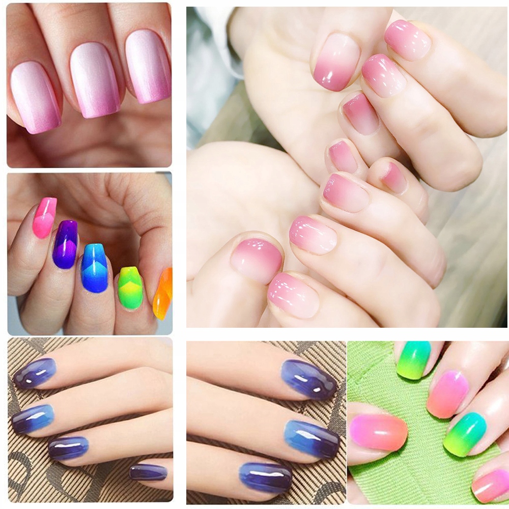 2x GĄBECZKA DO OMBRE STEMPELEK DO PYŁKÓW Marka bez marki