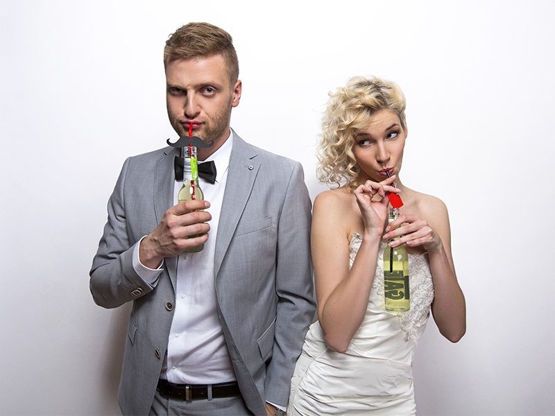 Słomki usta gadżety ozdoby na wieczór panieński WP Średnica 5 mm