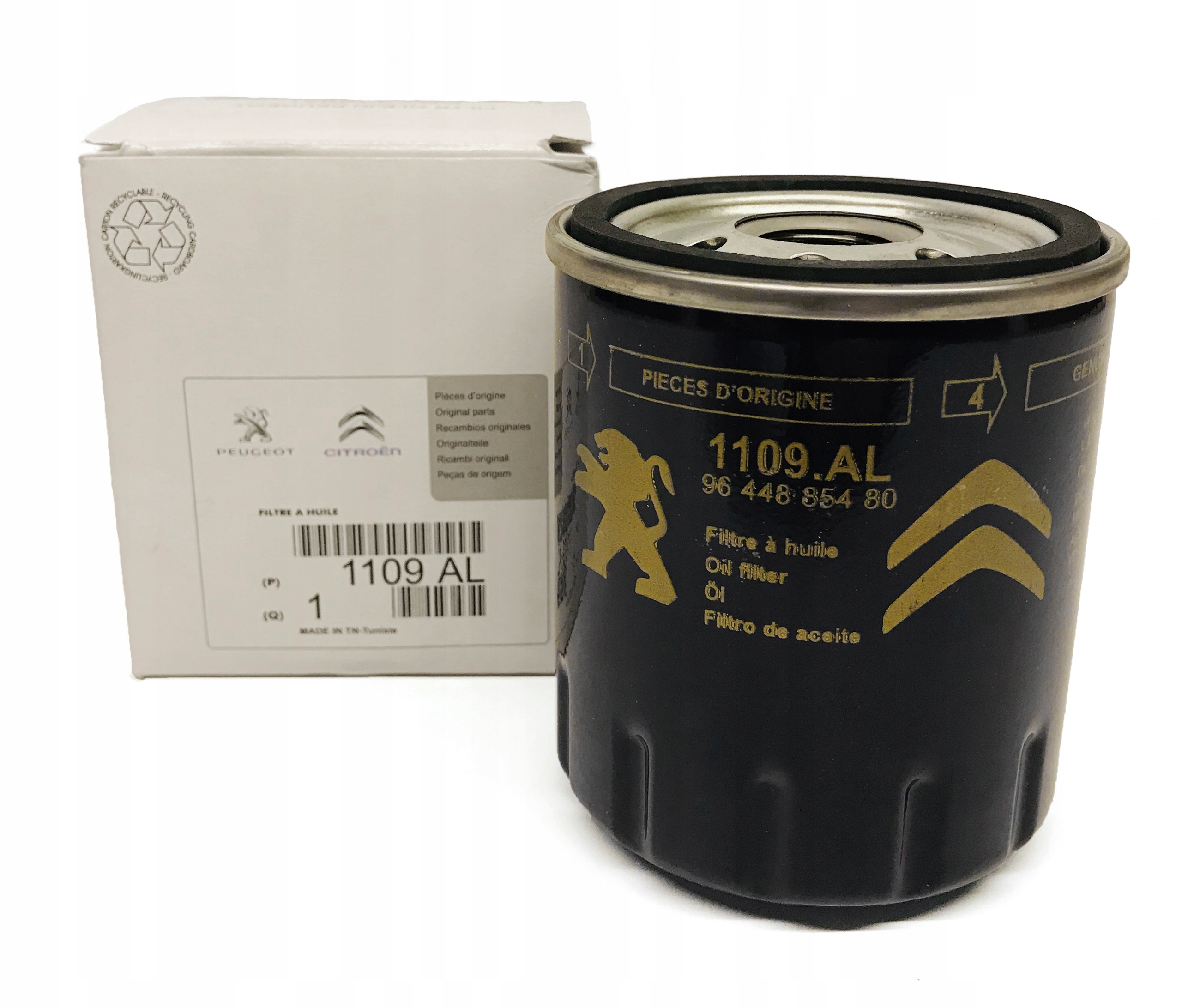 FILTR OLEJU PSA 1109AL PEUGEOT CITROEN 1109AL za 39,50 zł z KIELCE ...