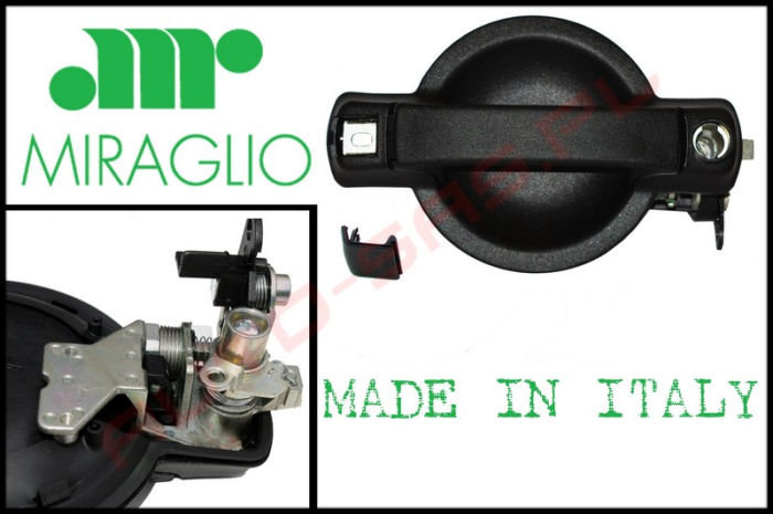 KLAMKA DRZWI TYL FIAT DOBLO 01 10r ORYGINAL ITALY Part number 80 503SC