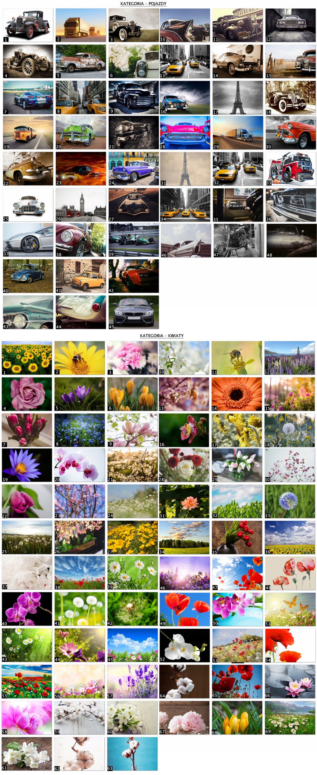 FOTO-TAPETA NA FIZELINIE na wymiar 3D różne wzory Waga (z opakowaniem) 1 kg