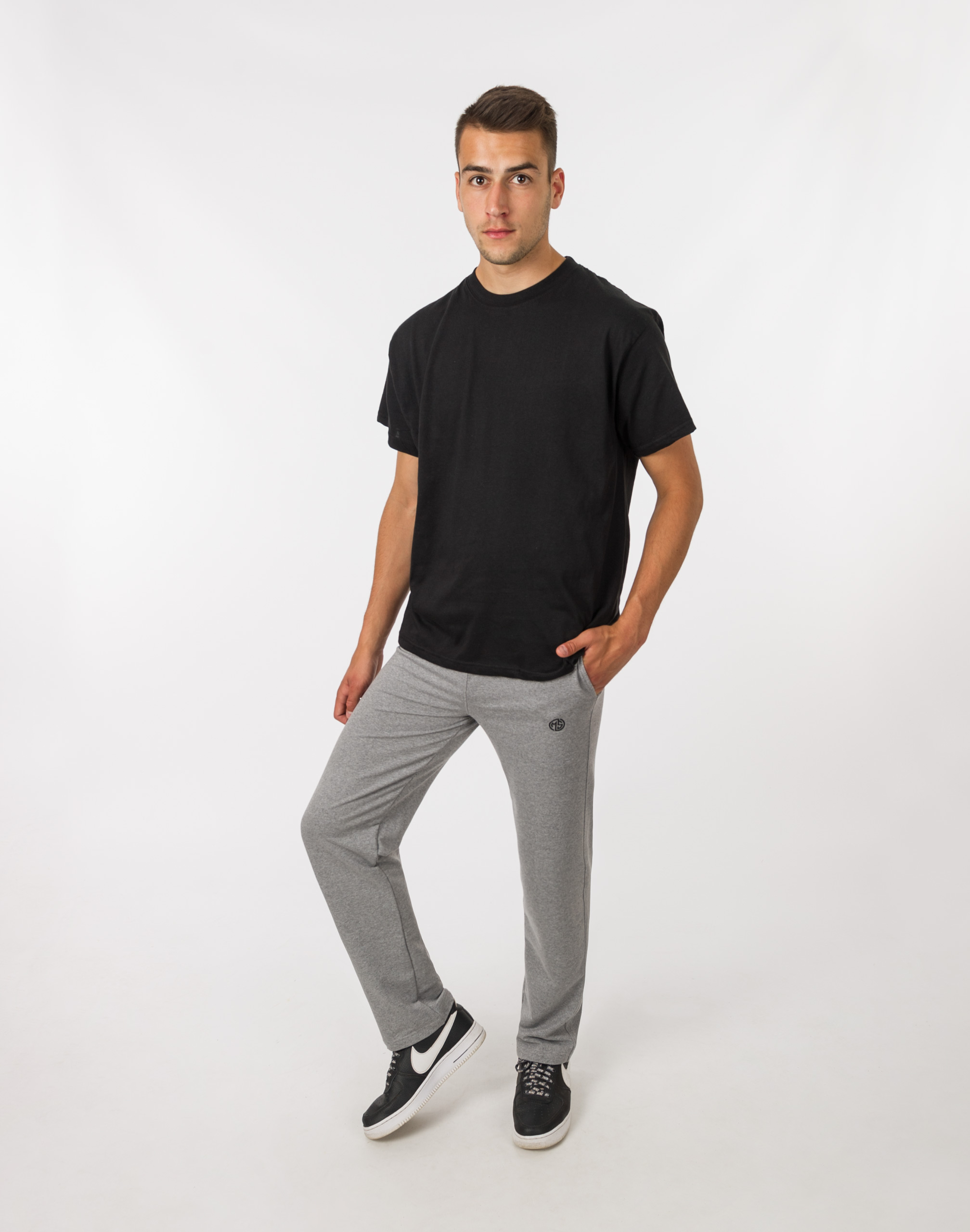 Spodnie Dresowe Męskie Dresy RENNOX 124 XXL Melanż Marka RENNOX Moda Sport