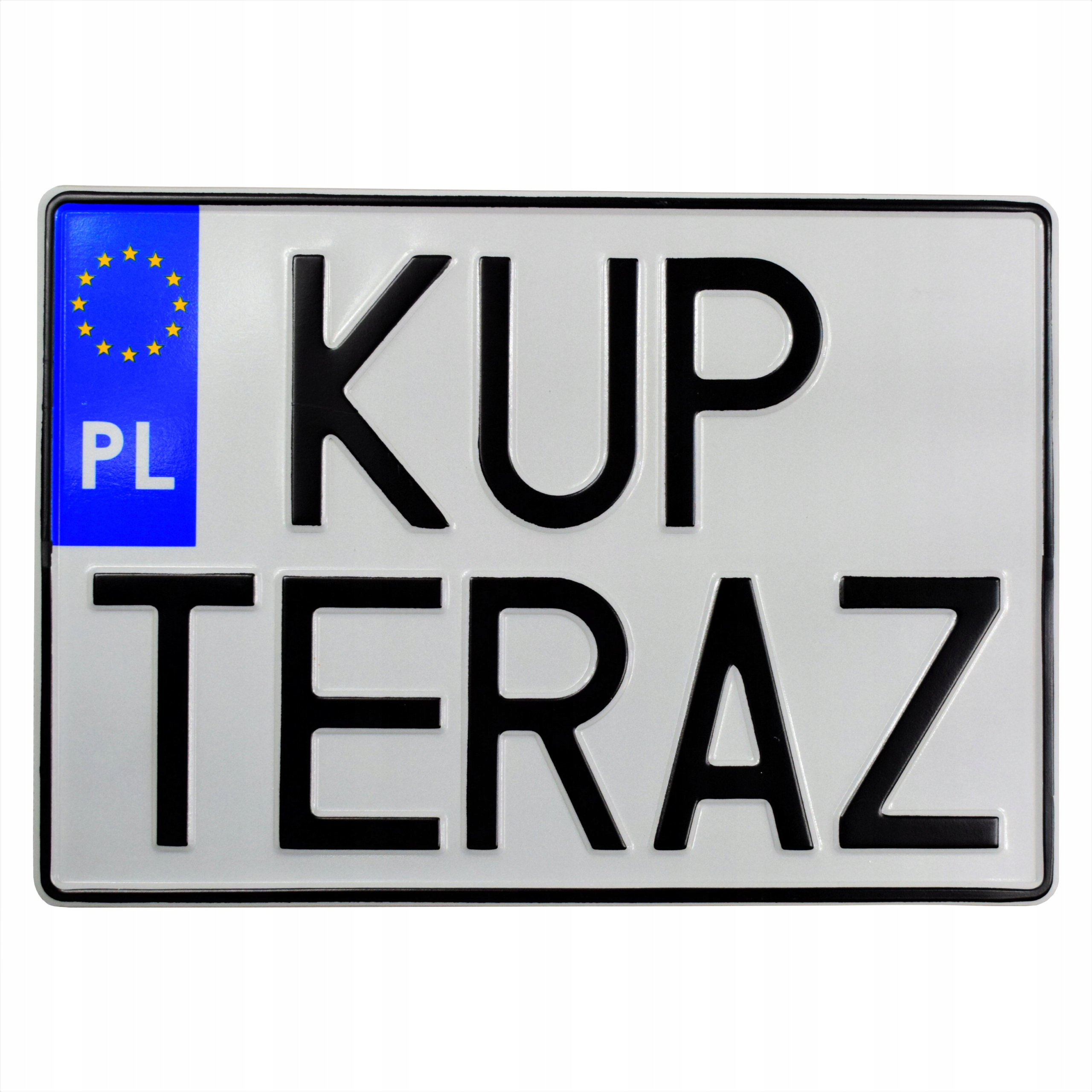 

Tablica aluminiowa tłoczona duża 305 x 214 mm