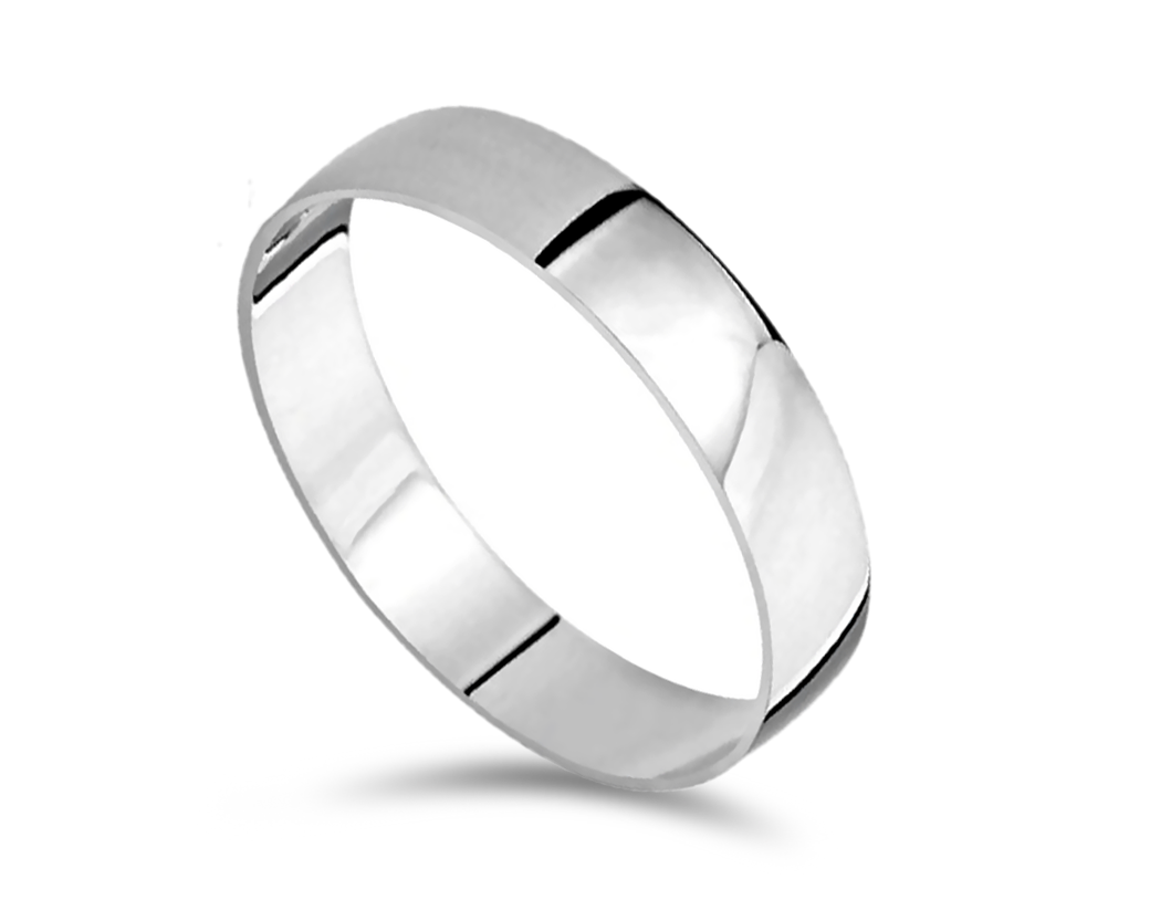 

Obrączka Ślubna Klasyczna Wąska 5mm Srebro 925 r17