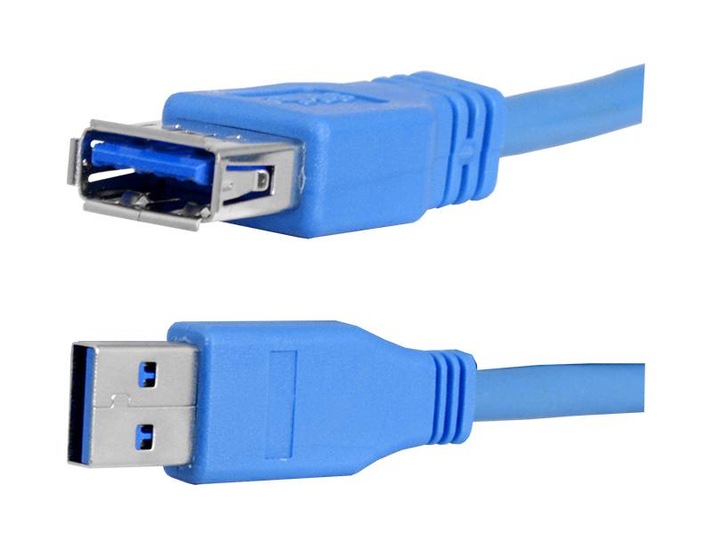 

Kabel Usb 3.0 Wtyk A Gniazdo A, 1,8M.PRZEDŁUŻACZ