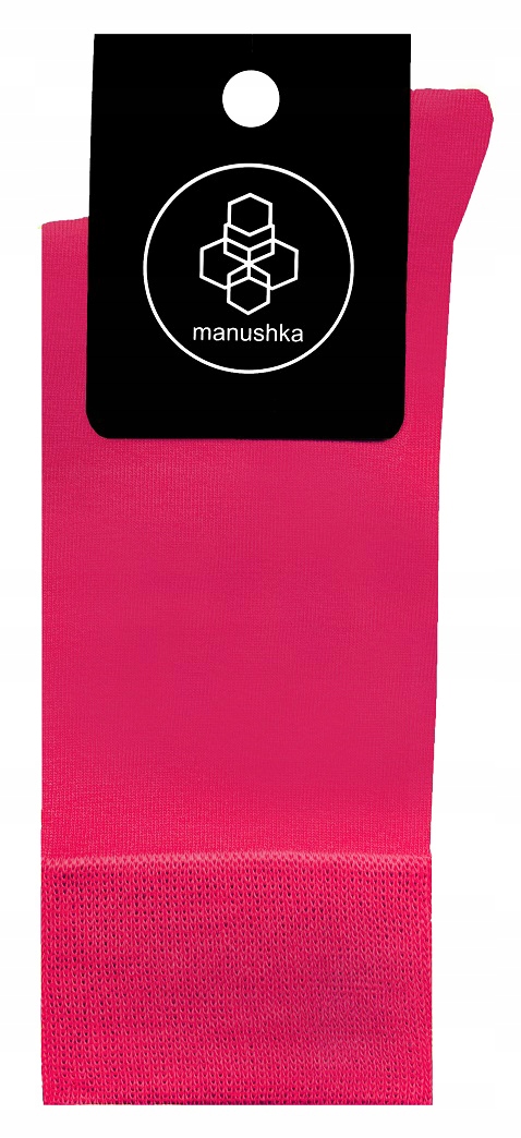 MANUSHKA MĘSKIE RÓŻOWE SKARPETY BAMBUSOWE 39/42 Marka inna