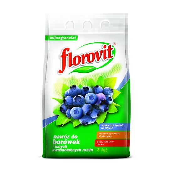

Nawóz do borówek 3 kg Florovit