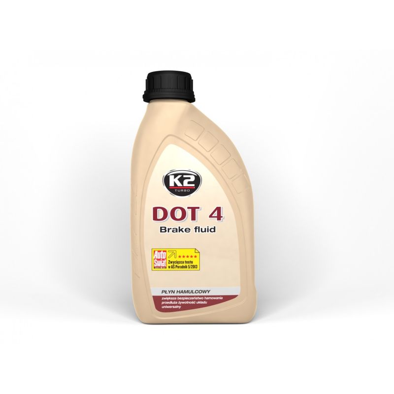 

K2 DOT4 Płyn hamulcowy 500ml DOT3 syntetyczny