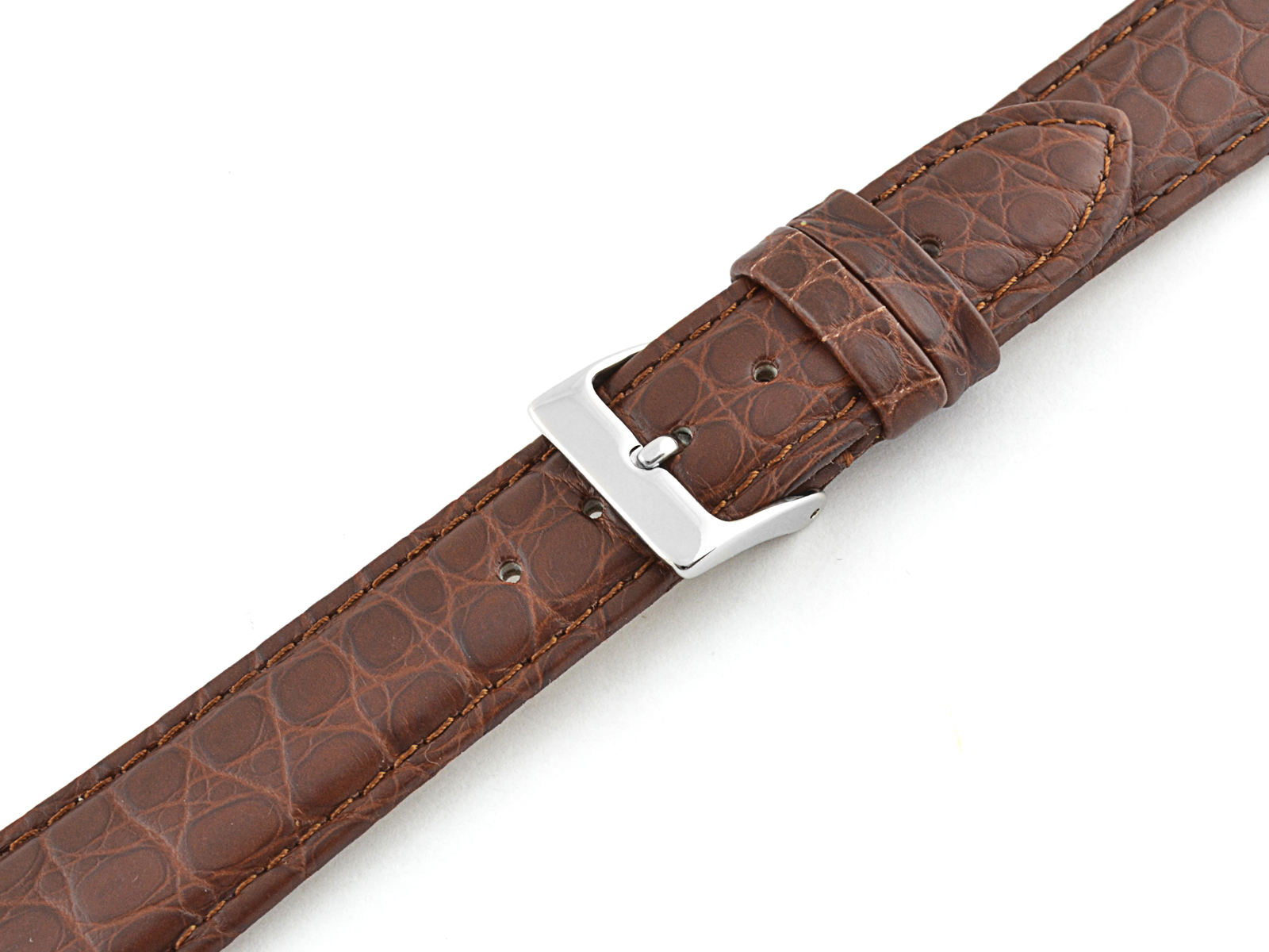 Pásek Z Krokodýlí Kůže 12 Missisipi Flat