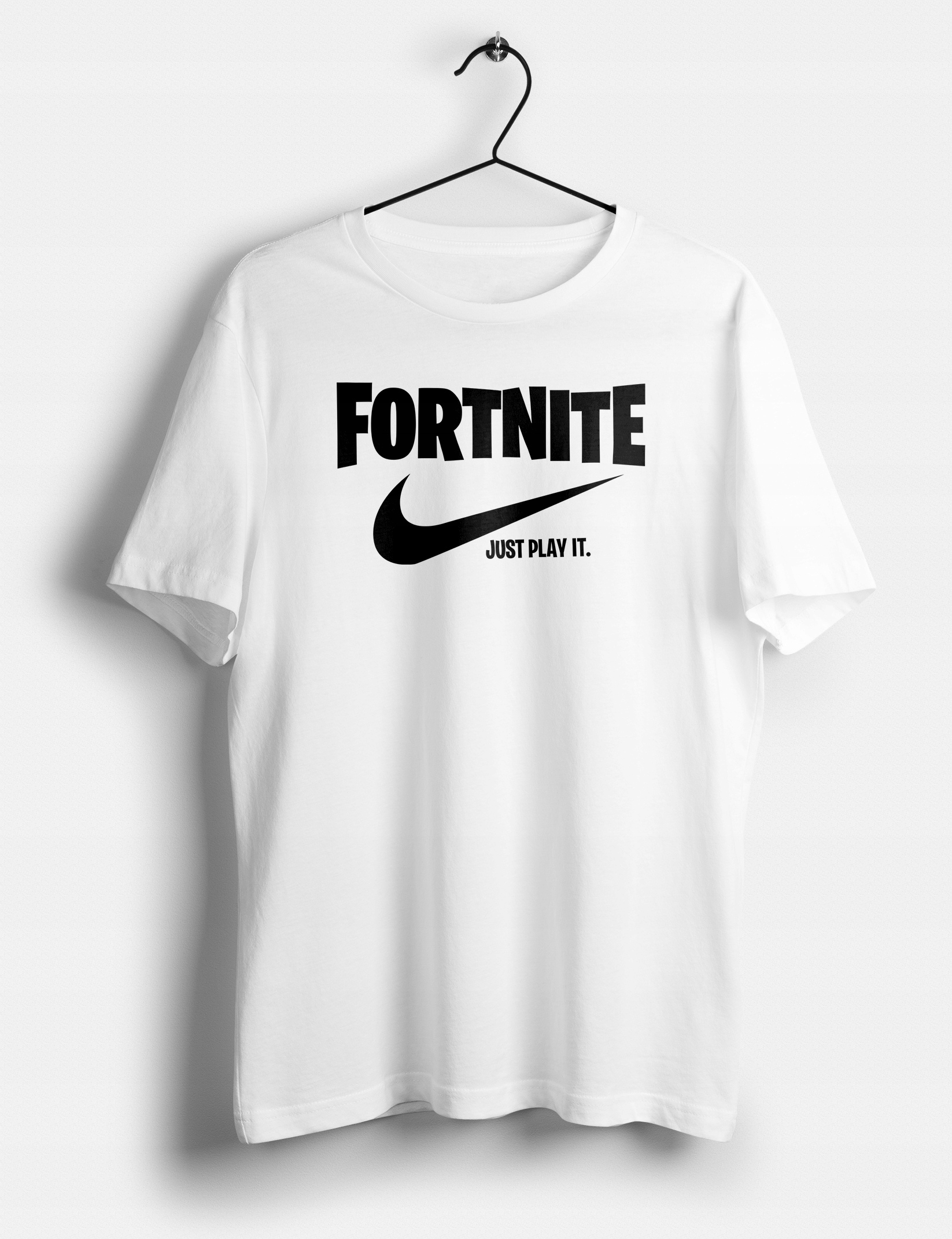

Koszulka Fortnite Just Play It dziecięca biała 152
