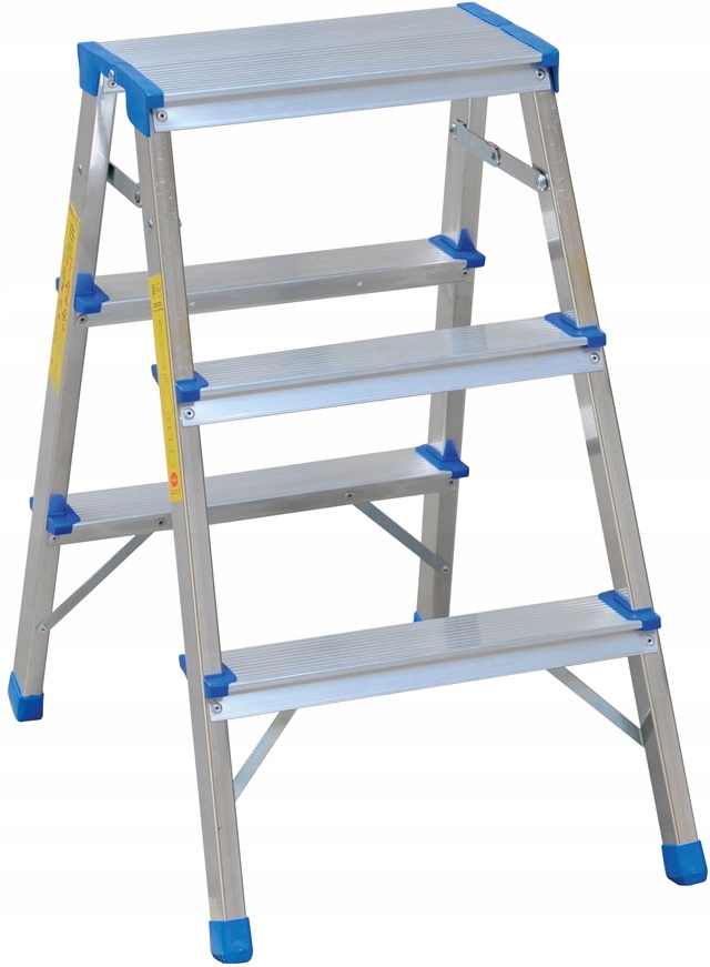 

Drabina Drabiny Alu Rozstawna Dwustr. Taboret 2+1