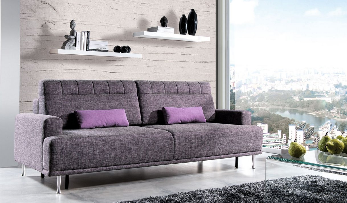 LIBRO Sofa Kanapa rozkładana UZO 3FBA Stylowa Wielkość trzyosobowa