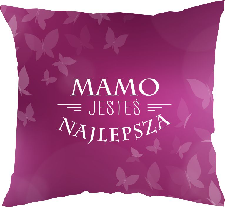 

Poduszka Dzień Matki Mamy 50x50 jednostronna