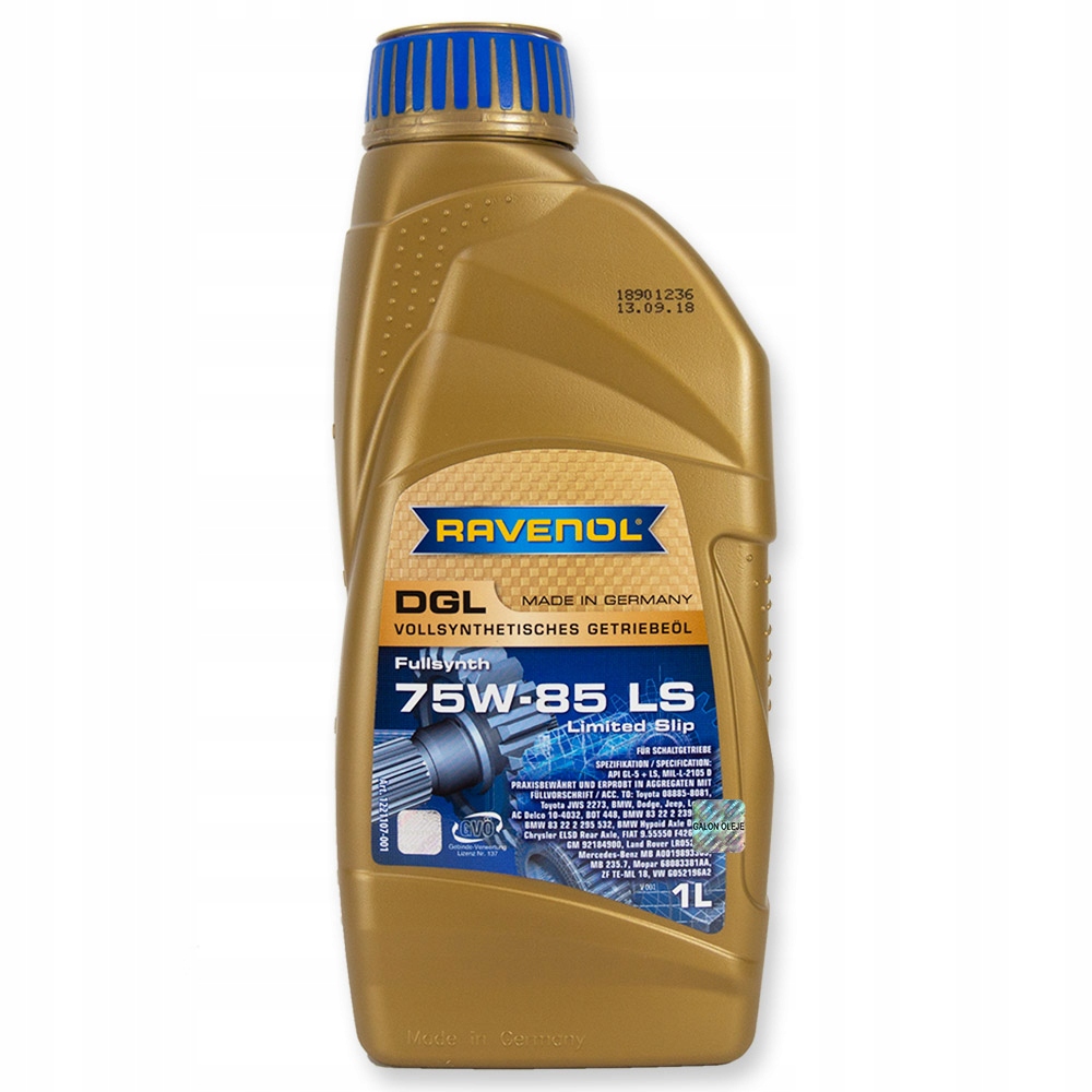 

Ravenol Dgl 75W85 GL5 Ls 1L