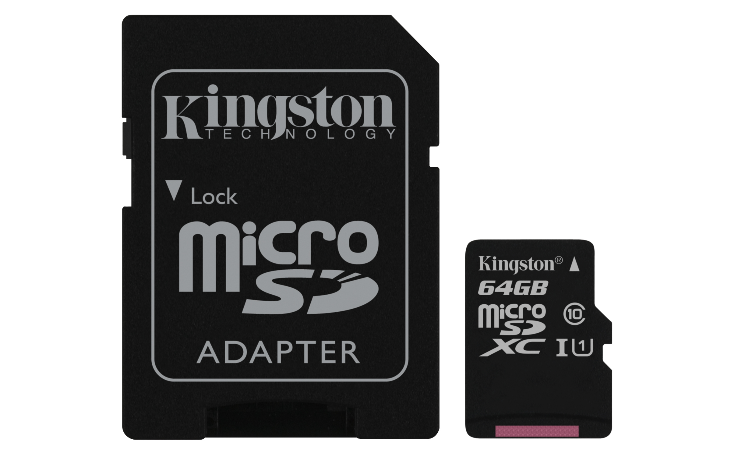 KINGSTON Micro SD карта памяти 64 ГБ класс 10 UHS емкость карты 64 ГБ