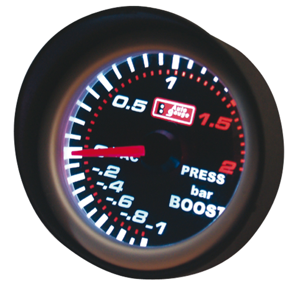 07641 - Boost Pressure Gauge Smoke Boost turb