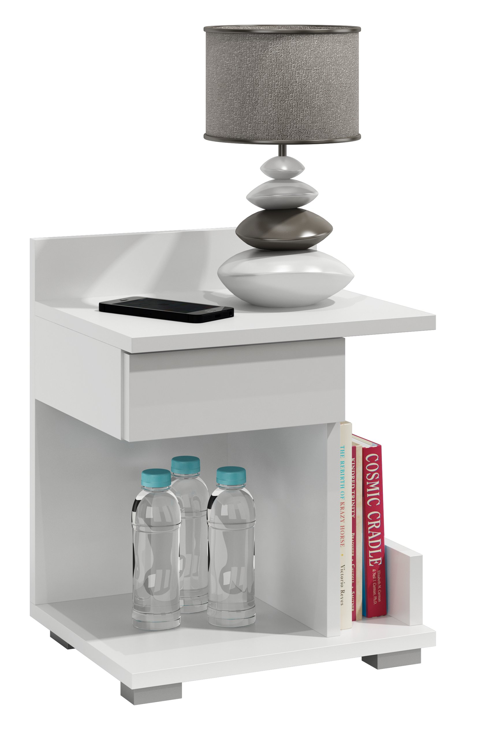 SZAFKA NOCNA TOALETKA KOMODA N1 BIAŁA